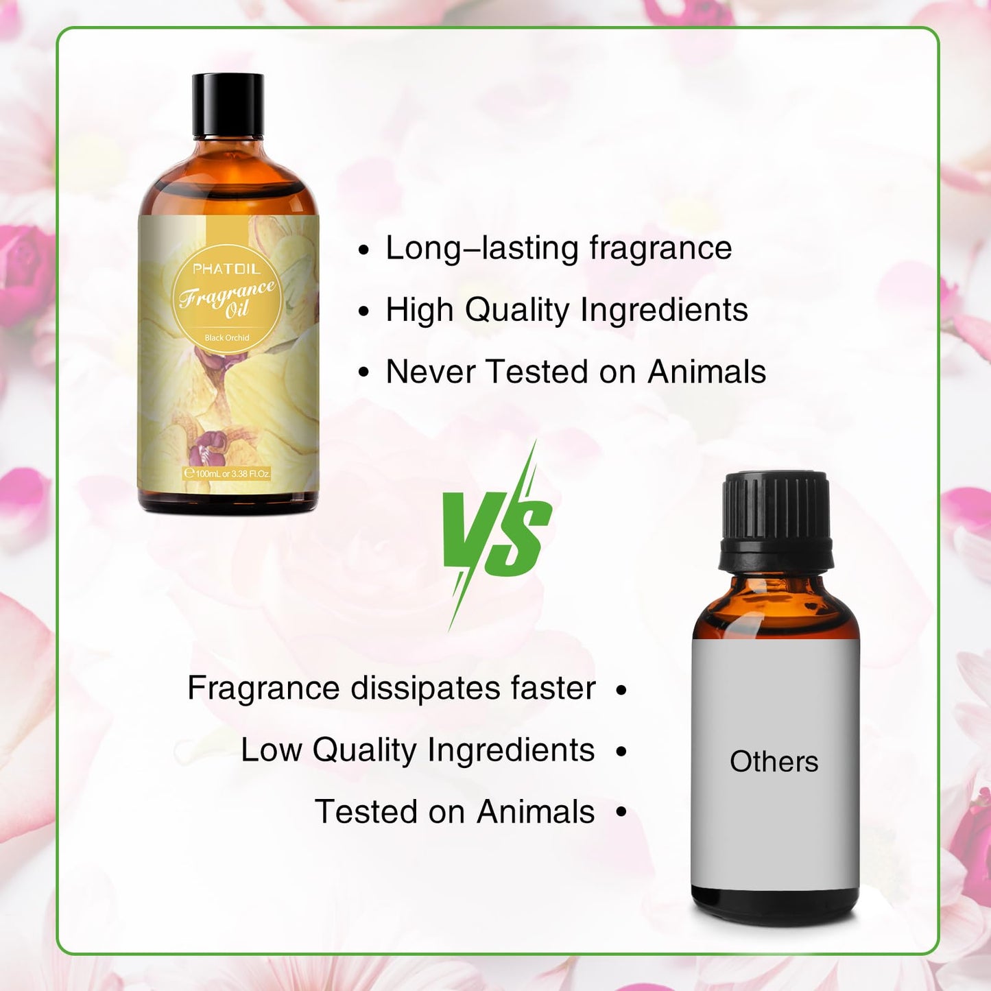 PHATOIL 3.38FL.OZ Coconut & Vanilla Fragrance Oils for Aromatherapy