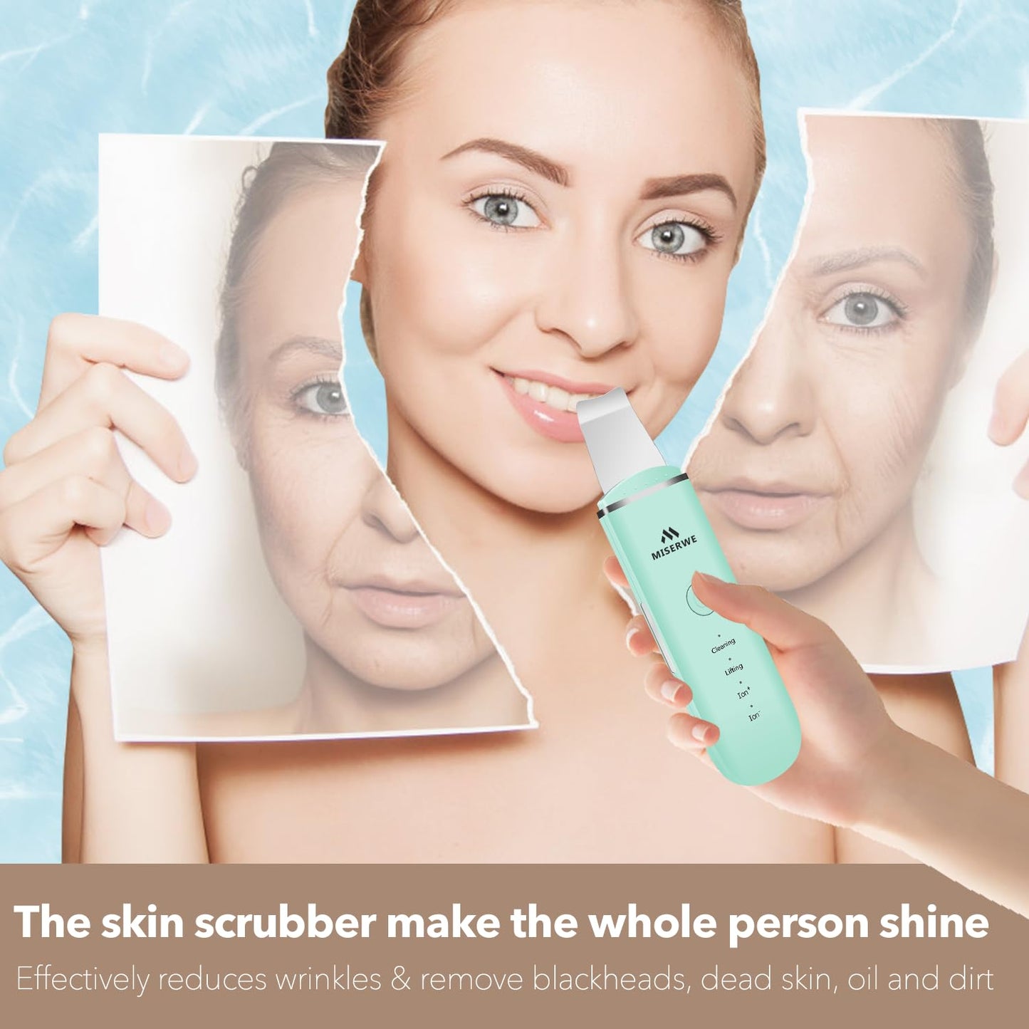 Skin Scrubber Face Skin Spatula Facial Scrubber Spatula