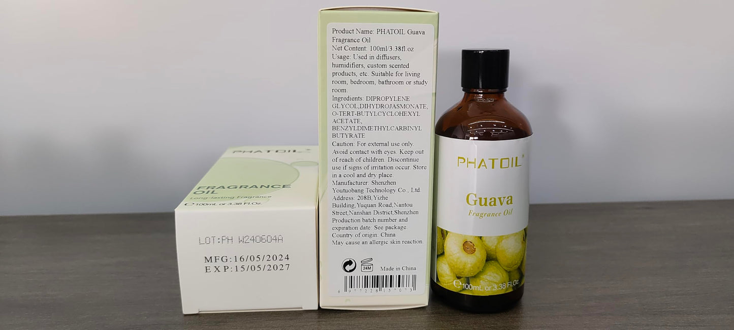 PHATOIL 3.38FL.OZ Coconut & Vanilla Fragrance Oils for Aromatherapy