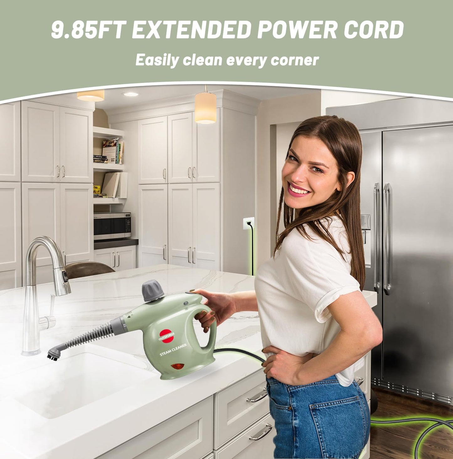 Outspurge Handheld Steam Cleaner