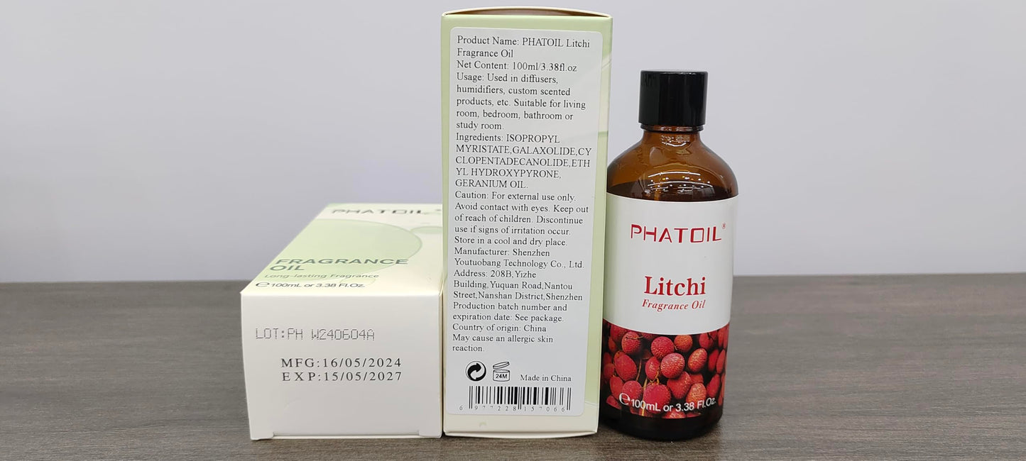 PHATOIL 3.38FL.OZ Coconut & Vanilla Fragrance Oils for Aromatherapy