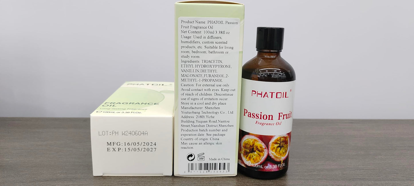 PHATOIL 3.38FL.OZ Coconut & Vanilla Fragrance Oils for Aromatherapy