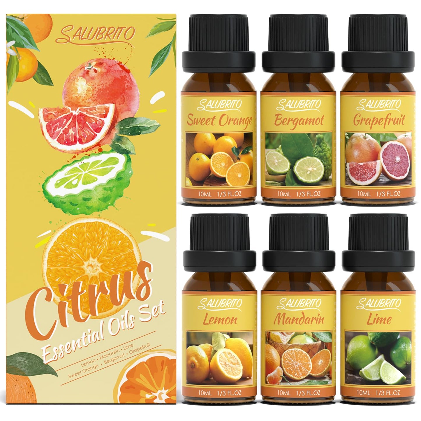 SALUBRITO Clean Fragrance Oils Set