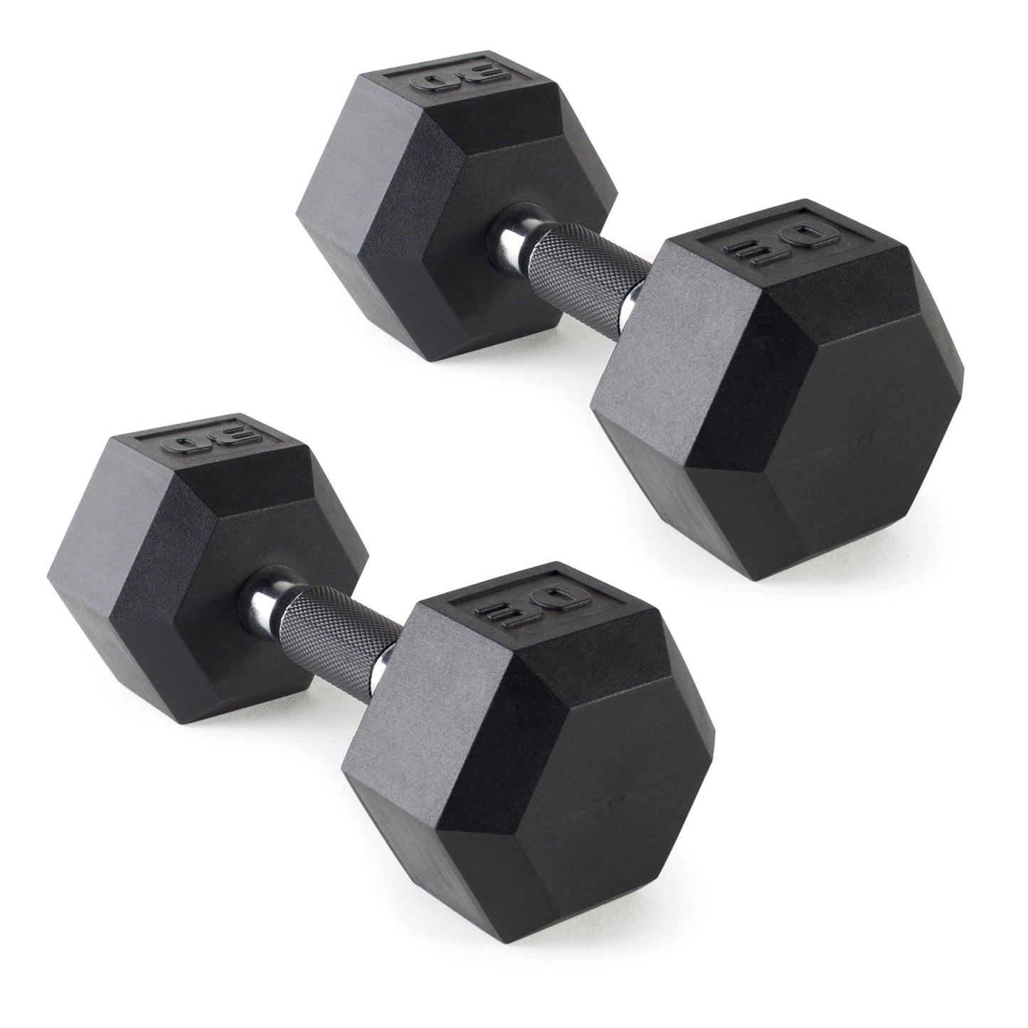CAP Barbell 10 LB Coated Hex Dumbbell Weight Pair with Black Handle