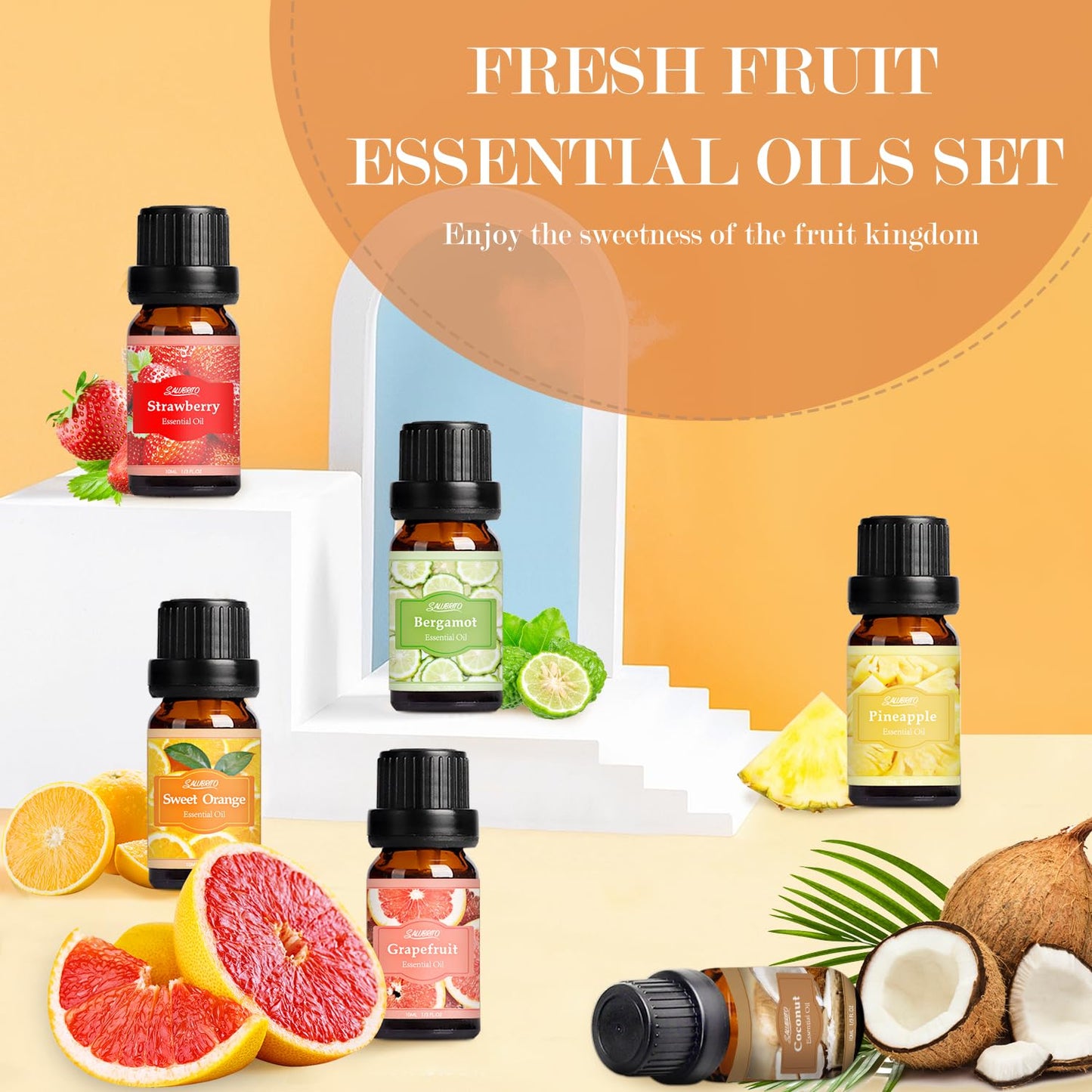 SALUBRITO Clean Fragrance Oils Set