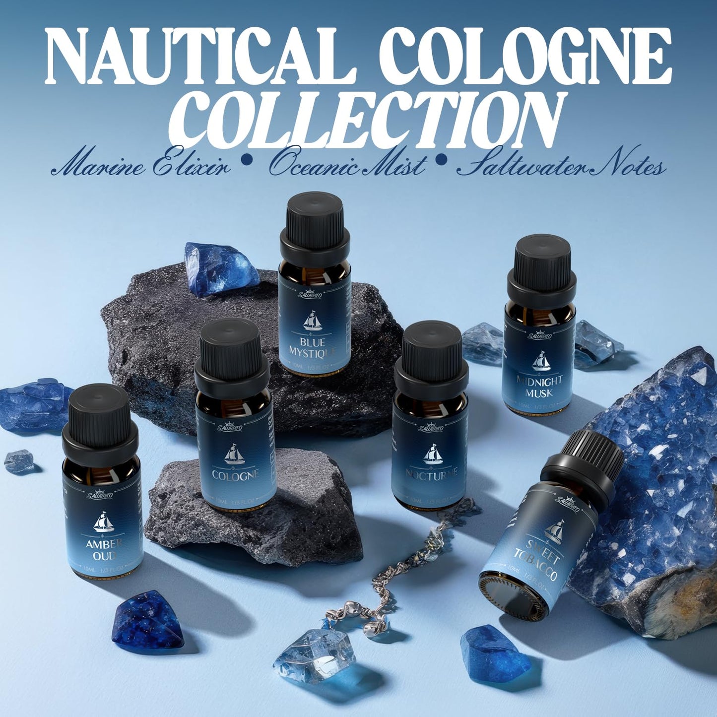 SALUBRITO Clean Fragrance Oils Set