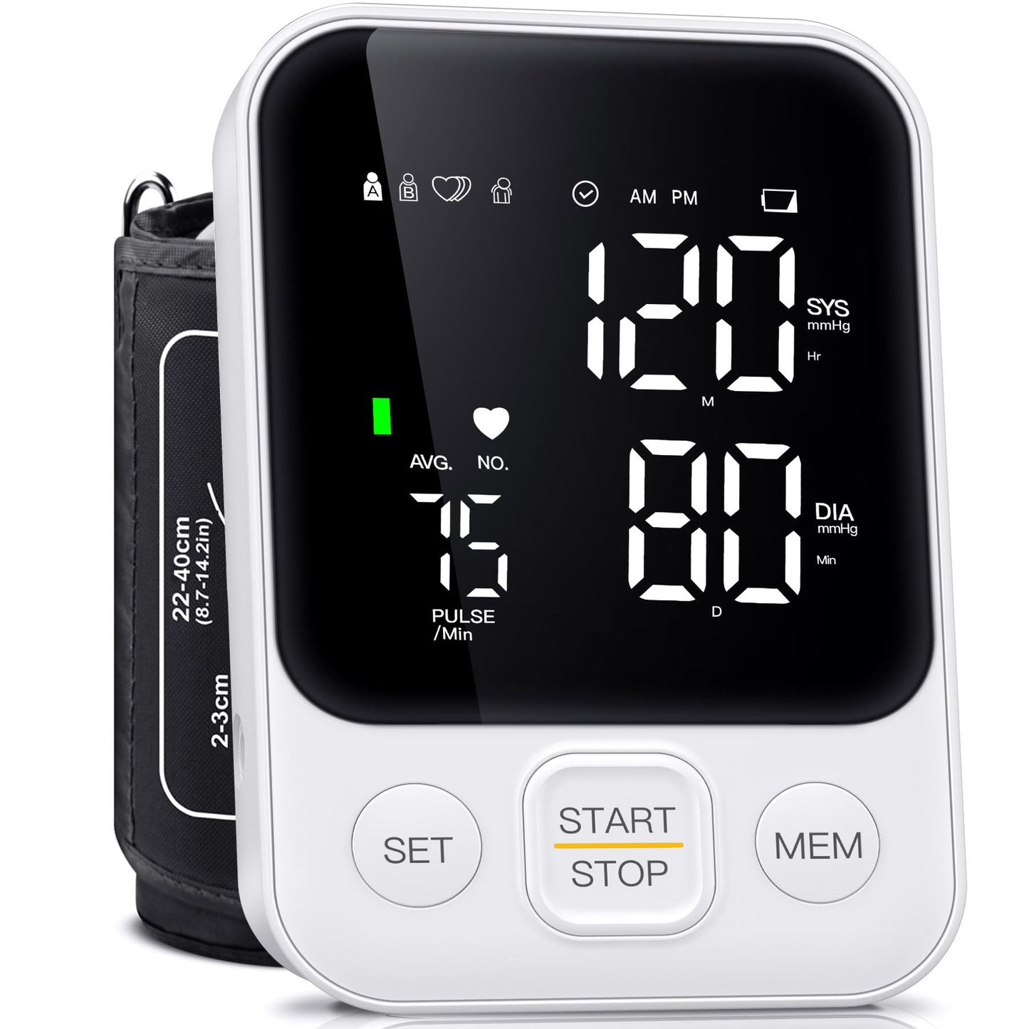 Oklar Blood Pressure Monitor Upper Arm Monitors for Home