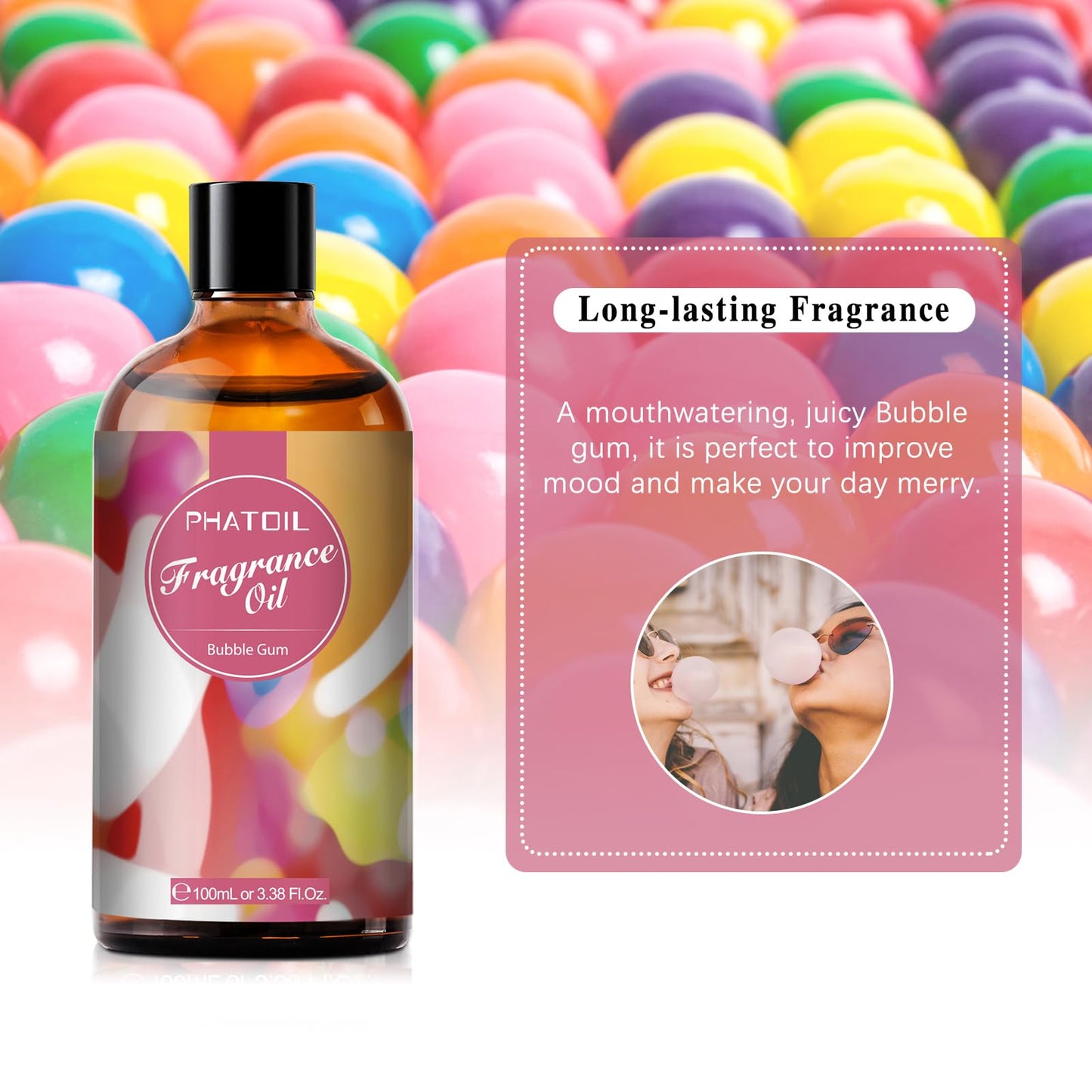 PHATOIL 3.38FL.OZ Coconut & Vanilla Fragrance Oils for Aromatherapy