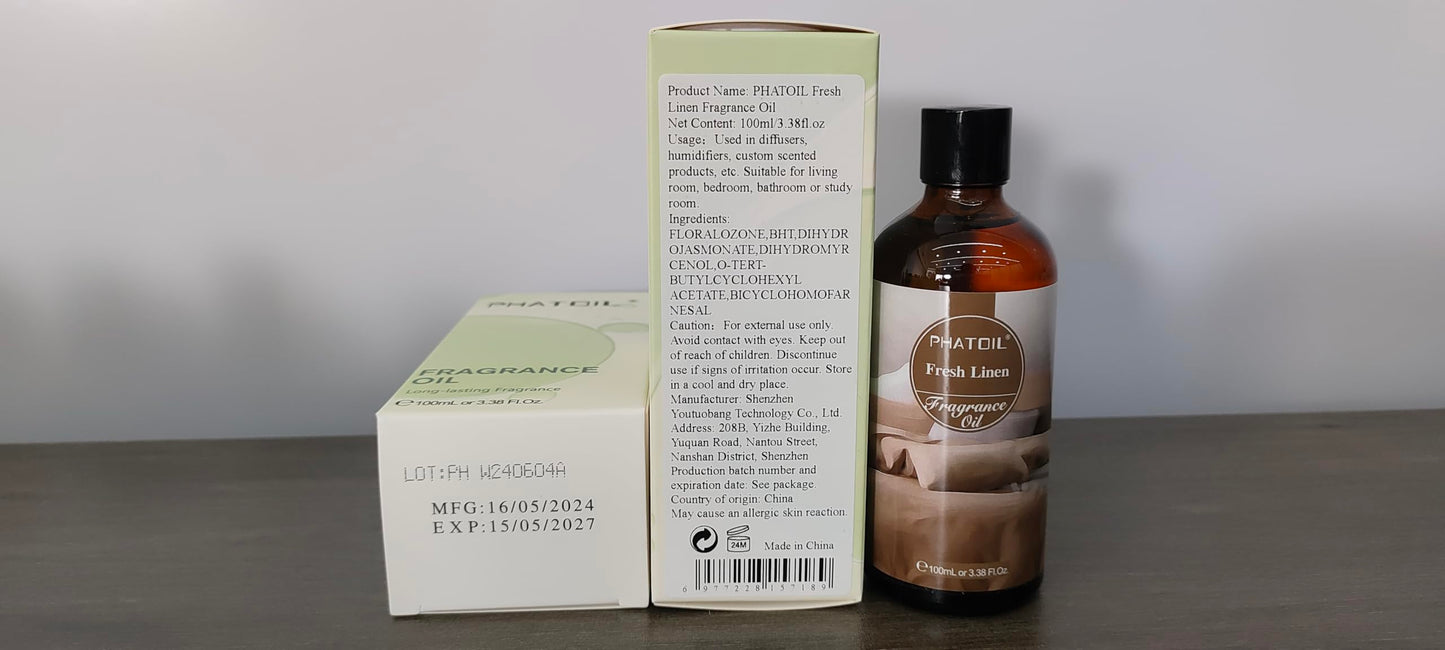 PHATOIL 3.38FL.OZ Coconut & Vanilla Fragrance Oils for Aromatherapy