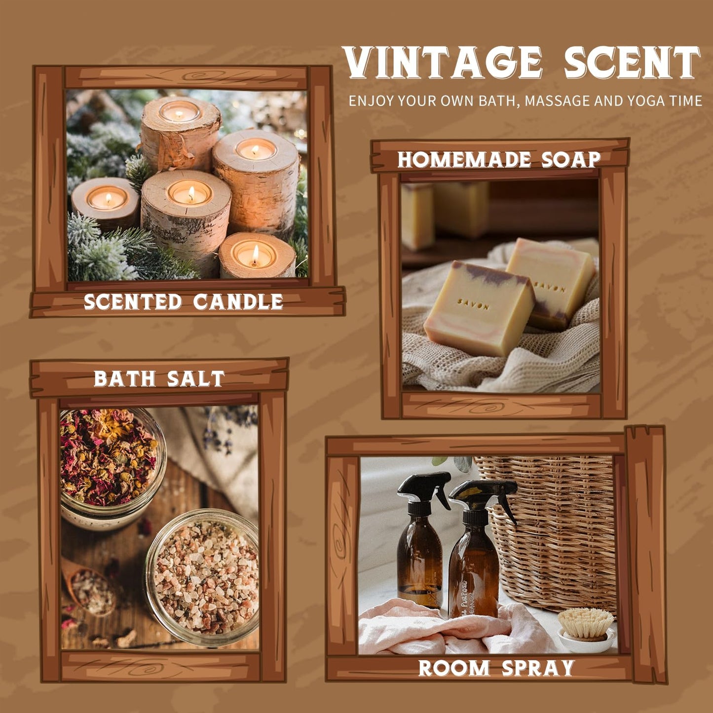 SALUBRITO Clean Fragrance Oils Set