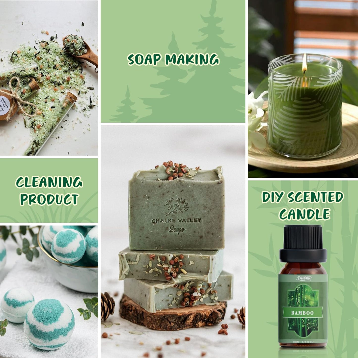 SALUBRITO Clean Fragrance Oils Set