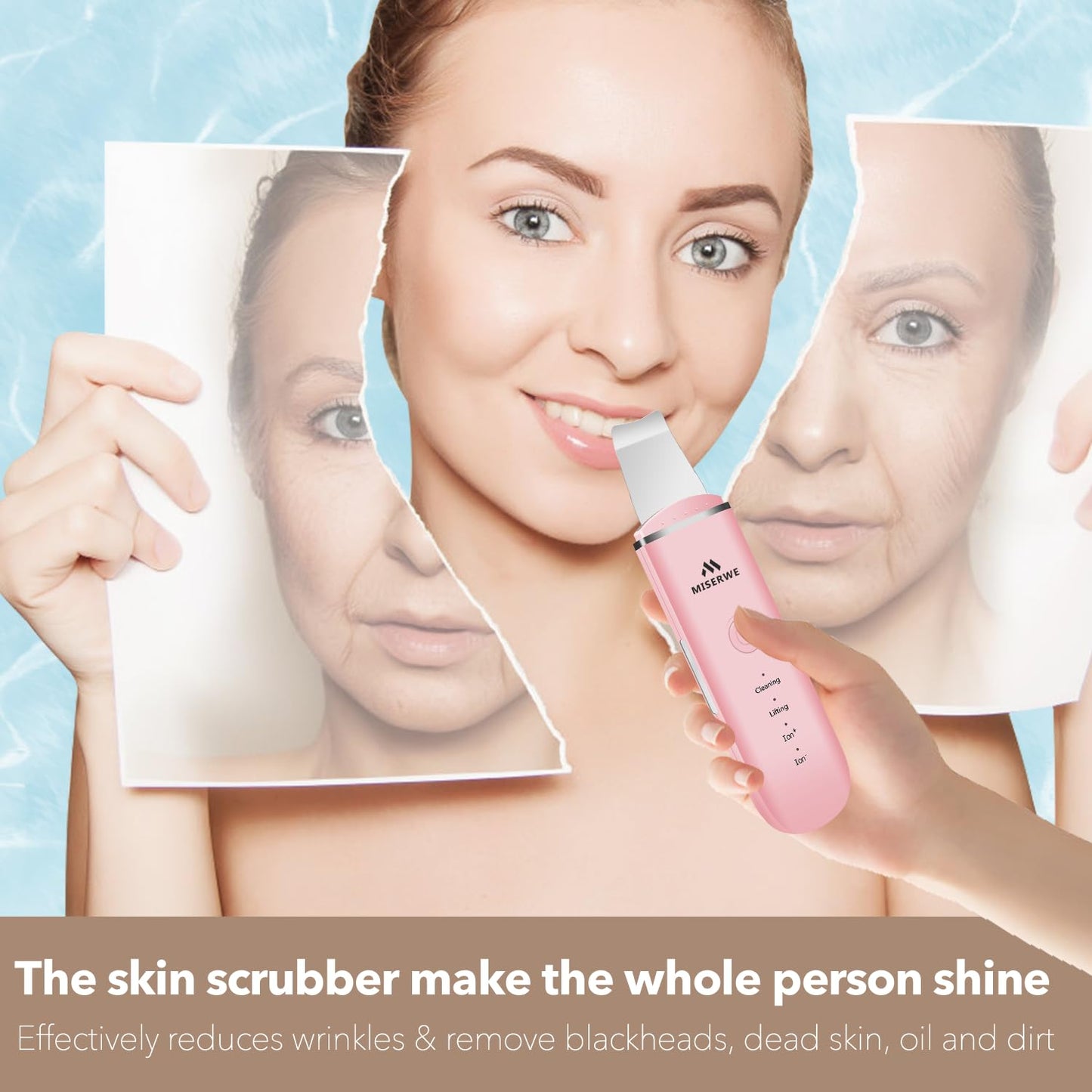 Skin Scrubber Face Skin Spatula Facial Scrubber Spatula