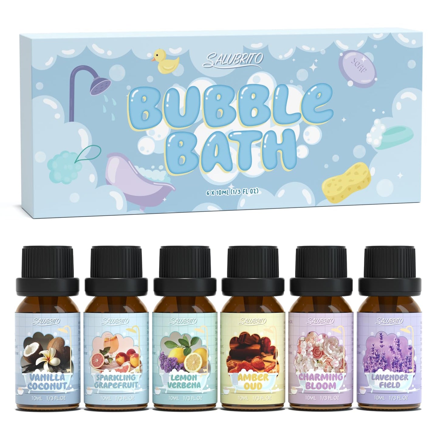 SALUBRITO Clean Fragrance Oils Set