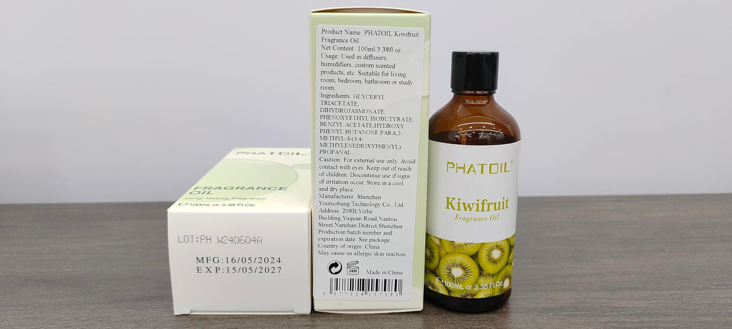 PHATOIL 3.38FL.OZ Coconut & Vanilla Fragrance Oils for Aromatherapy