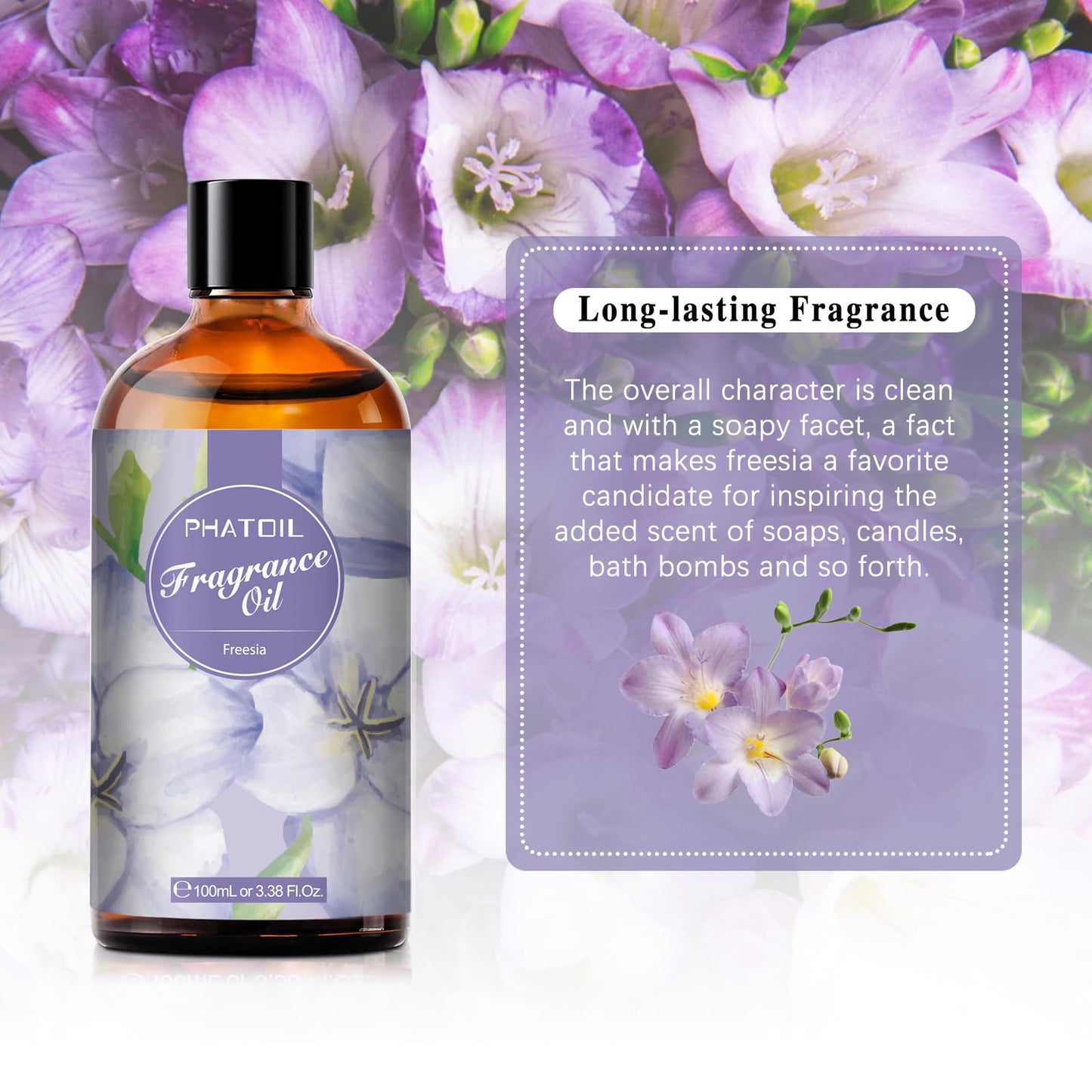 PHATOIL 3.38FL.OZ Coconut & Vanilla Fragrance Oils for Aromatherapy