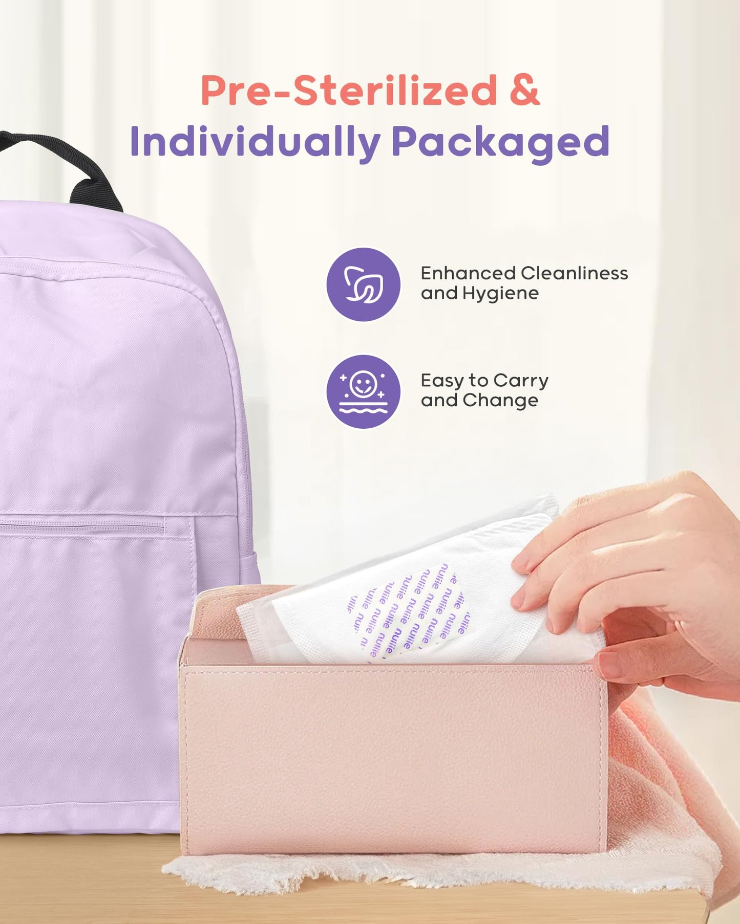 Nuliie Stay Dry Disposable Nursing Pads