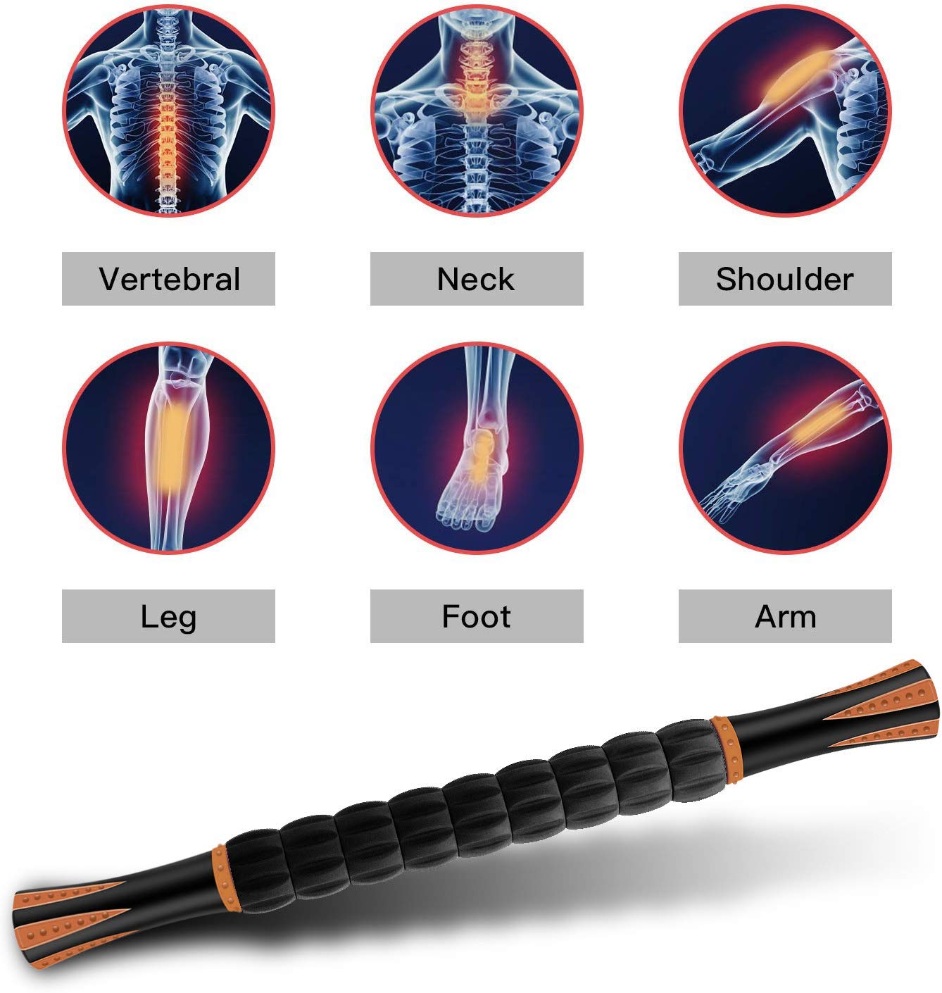 MZDXJ Muscle Roller Massage Roller Stick for Athletes