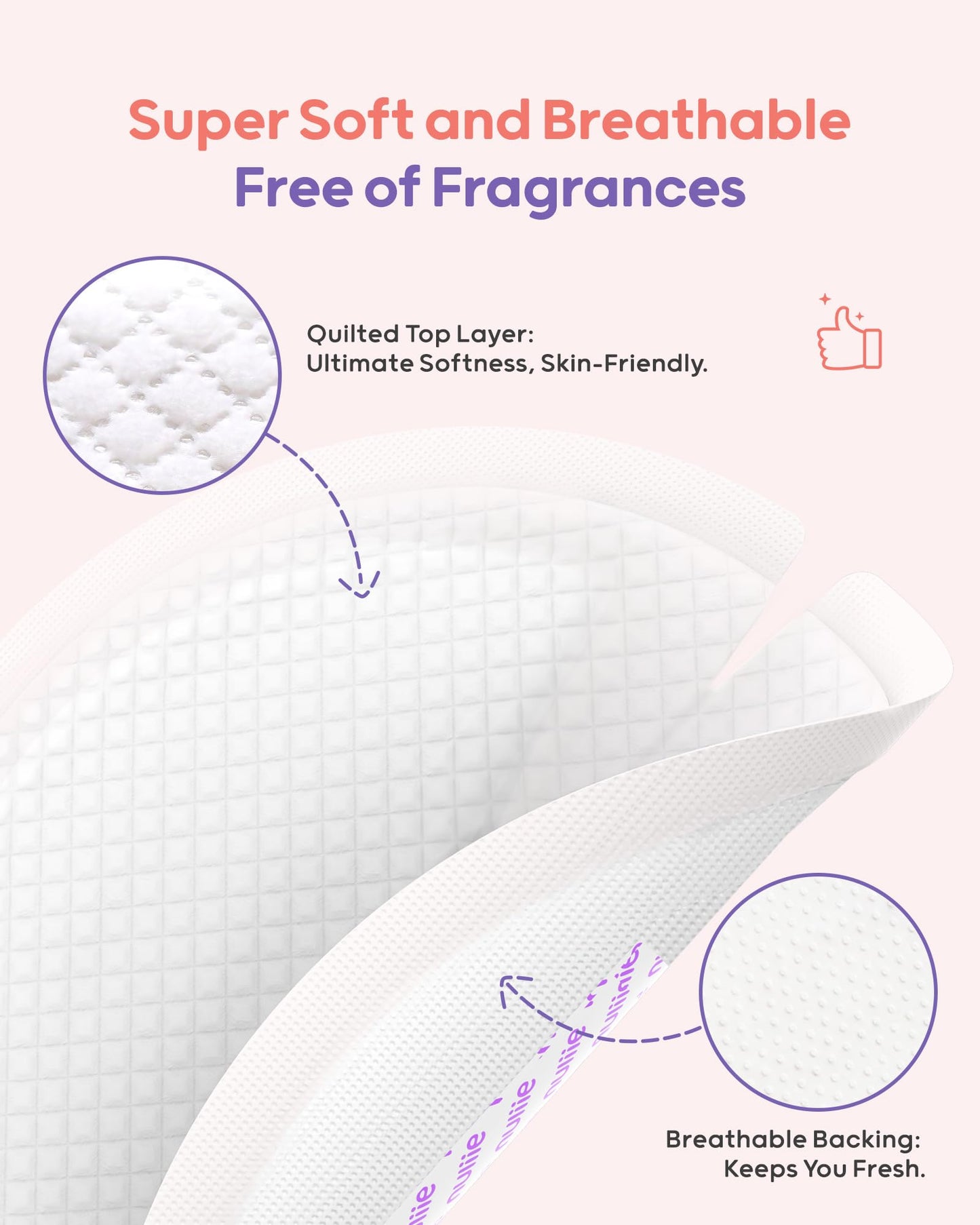 Nuliie Stay Dry Disposable Nursing Pads