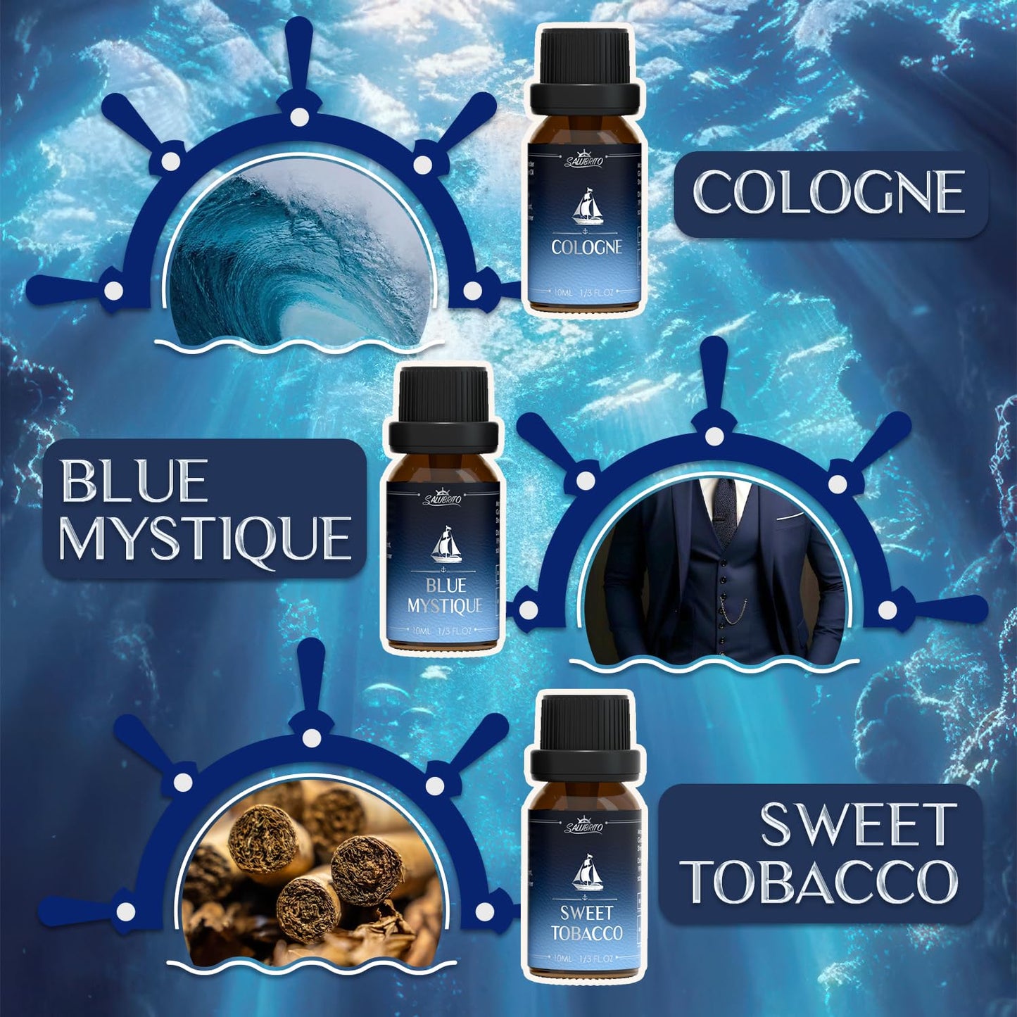 SALUBRITO Clean Fragrance Oils Set