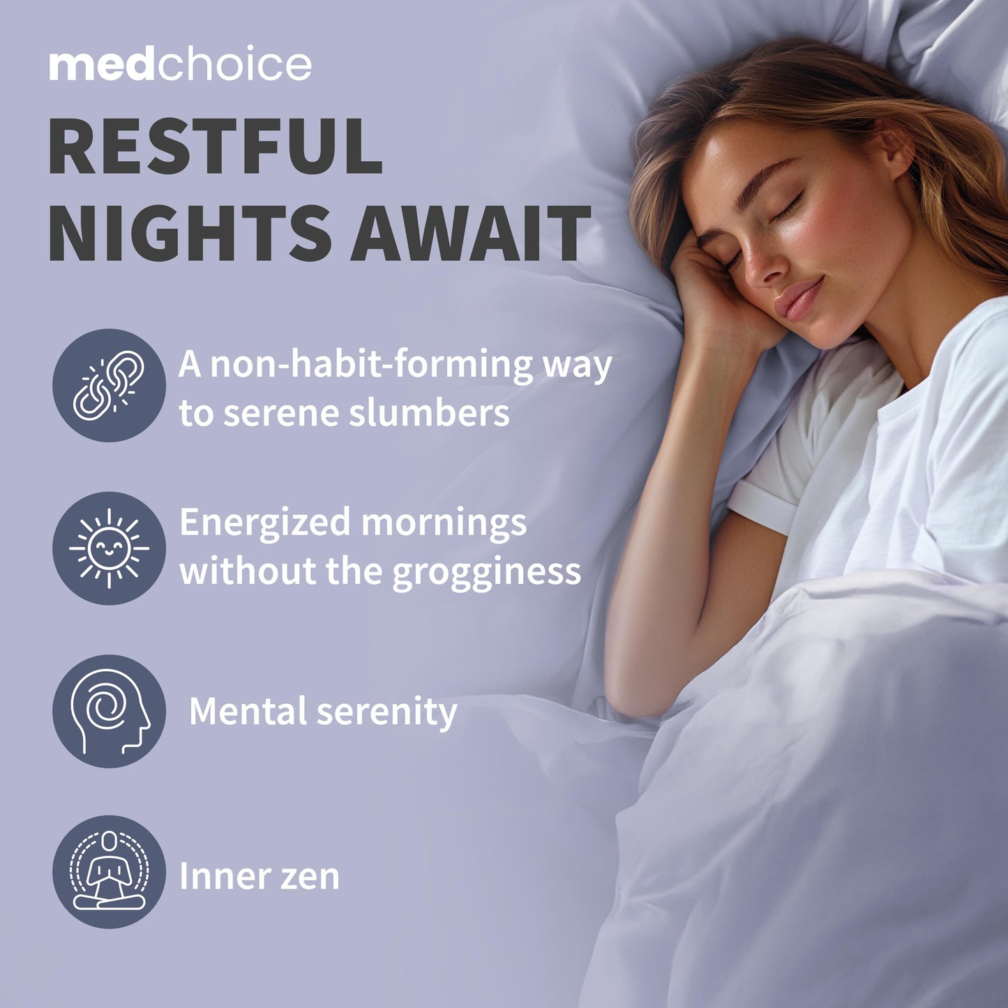12-in-1 Melatonin Sleep Capsules - Natural Sleep Aids for Adults with Melatonin 5mg
