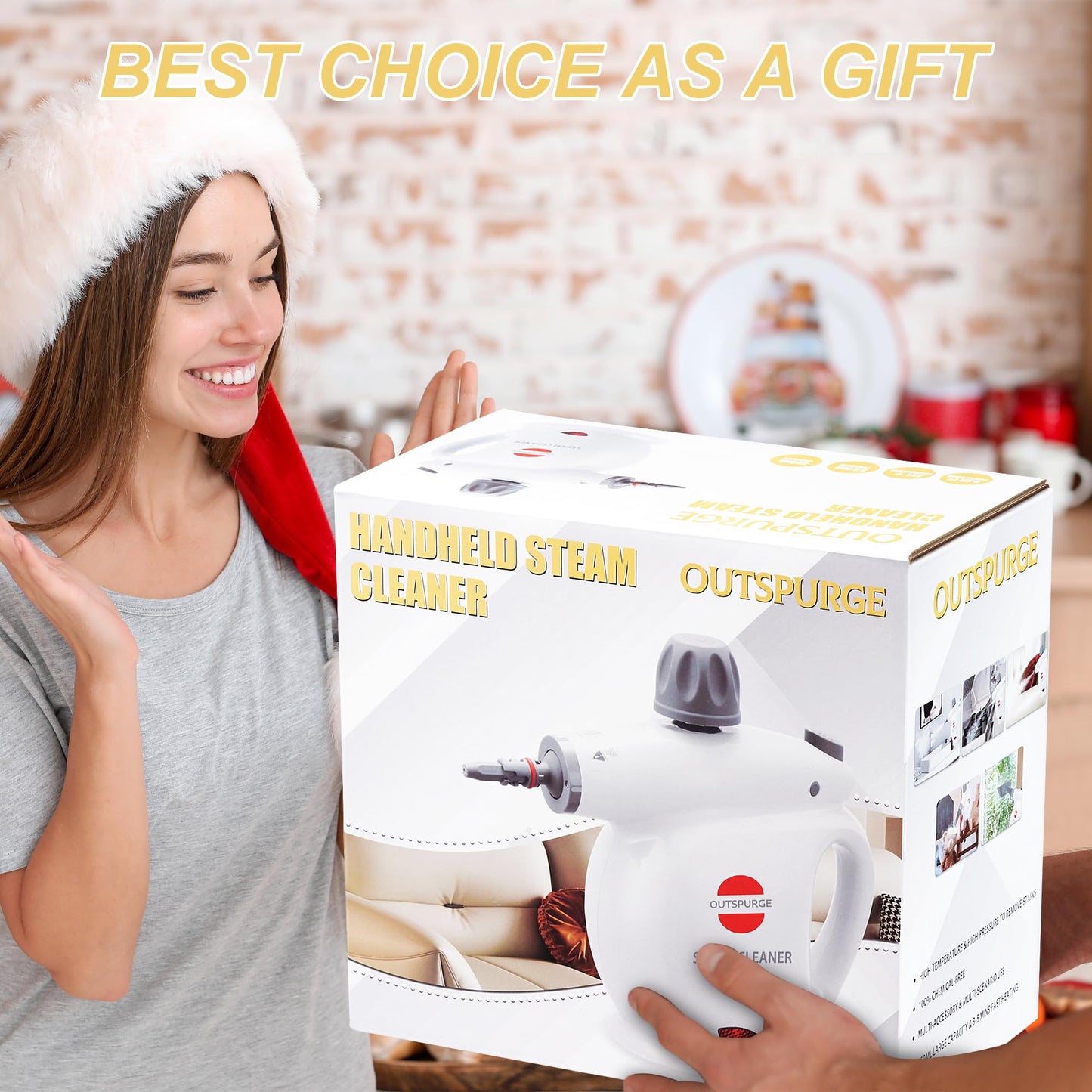 Outspurge Handheld Steam Cleaner
