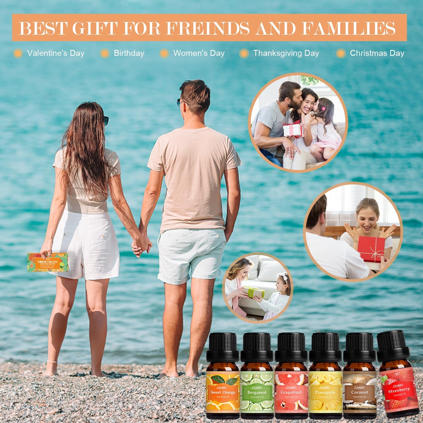SALUBRITO Clean Fragrance Oils Set