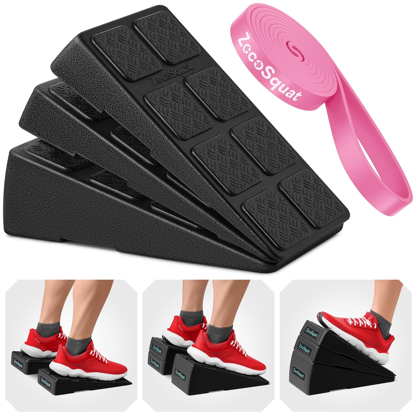 Squat Wedge - Squat Wedge Block 520 LBS Weight Capacity
