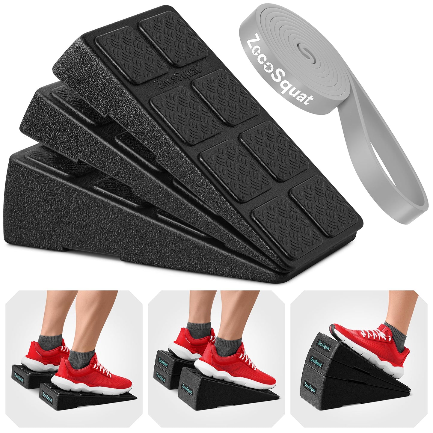 Squat Wedge - Squat Wedge Block 520 LBS Weight Capacity