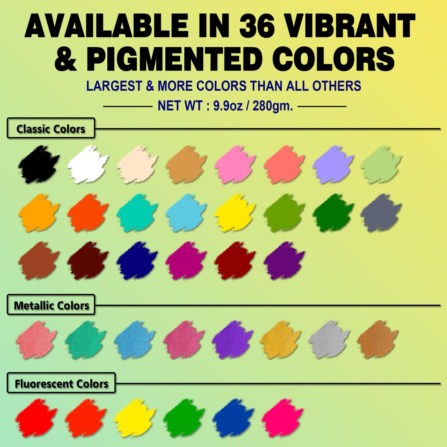 CCbeauty Professional 36 Colors Face Body Paint Kit