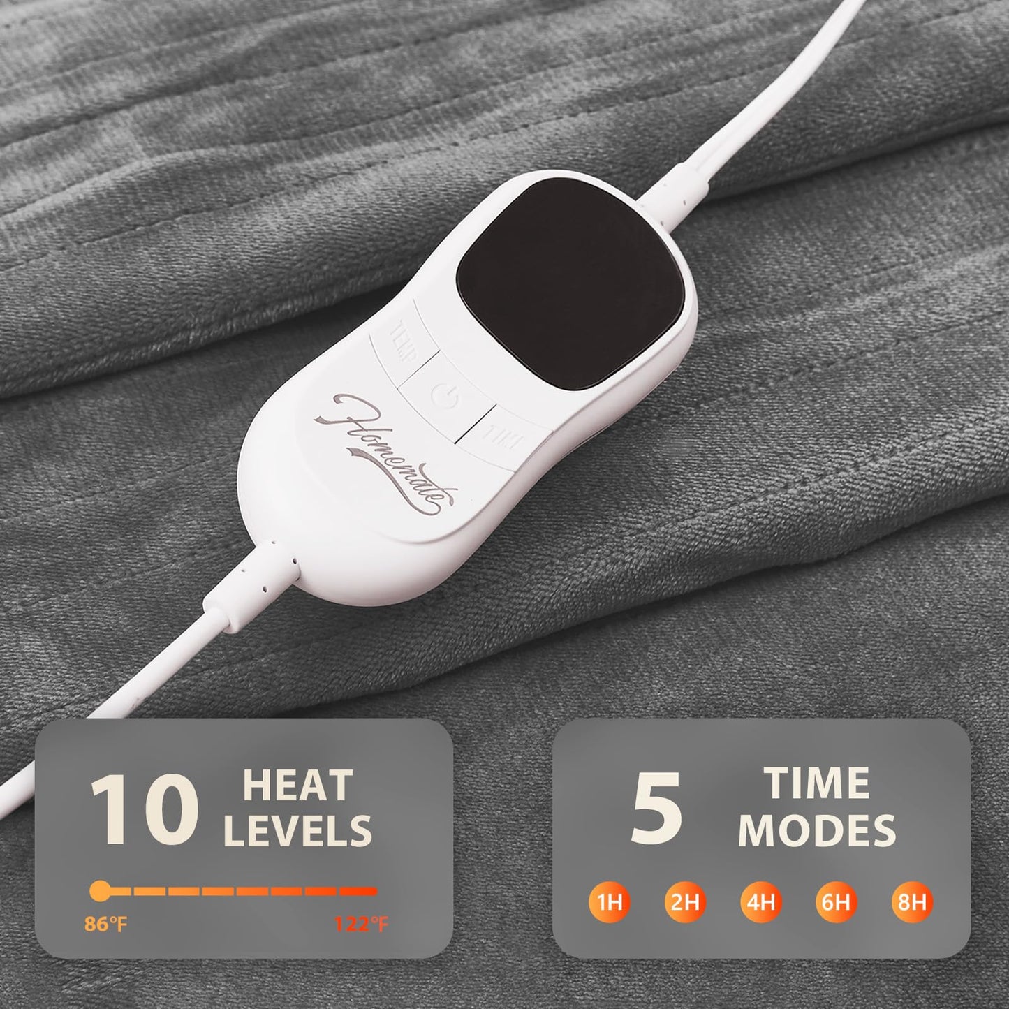 Homemate Heated Blanket Electric Throw