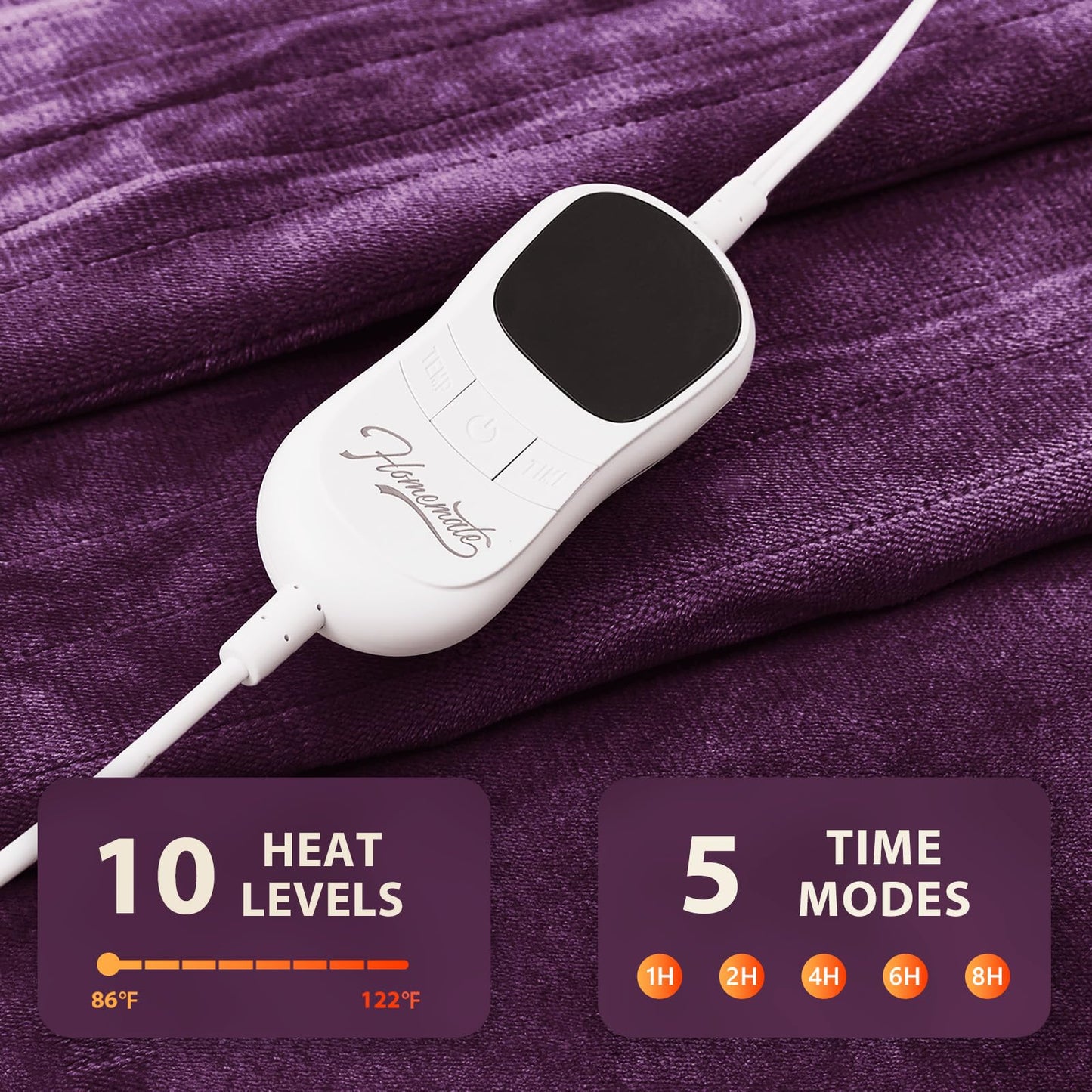 Homemate Heated Blanket Electric Throw