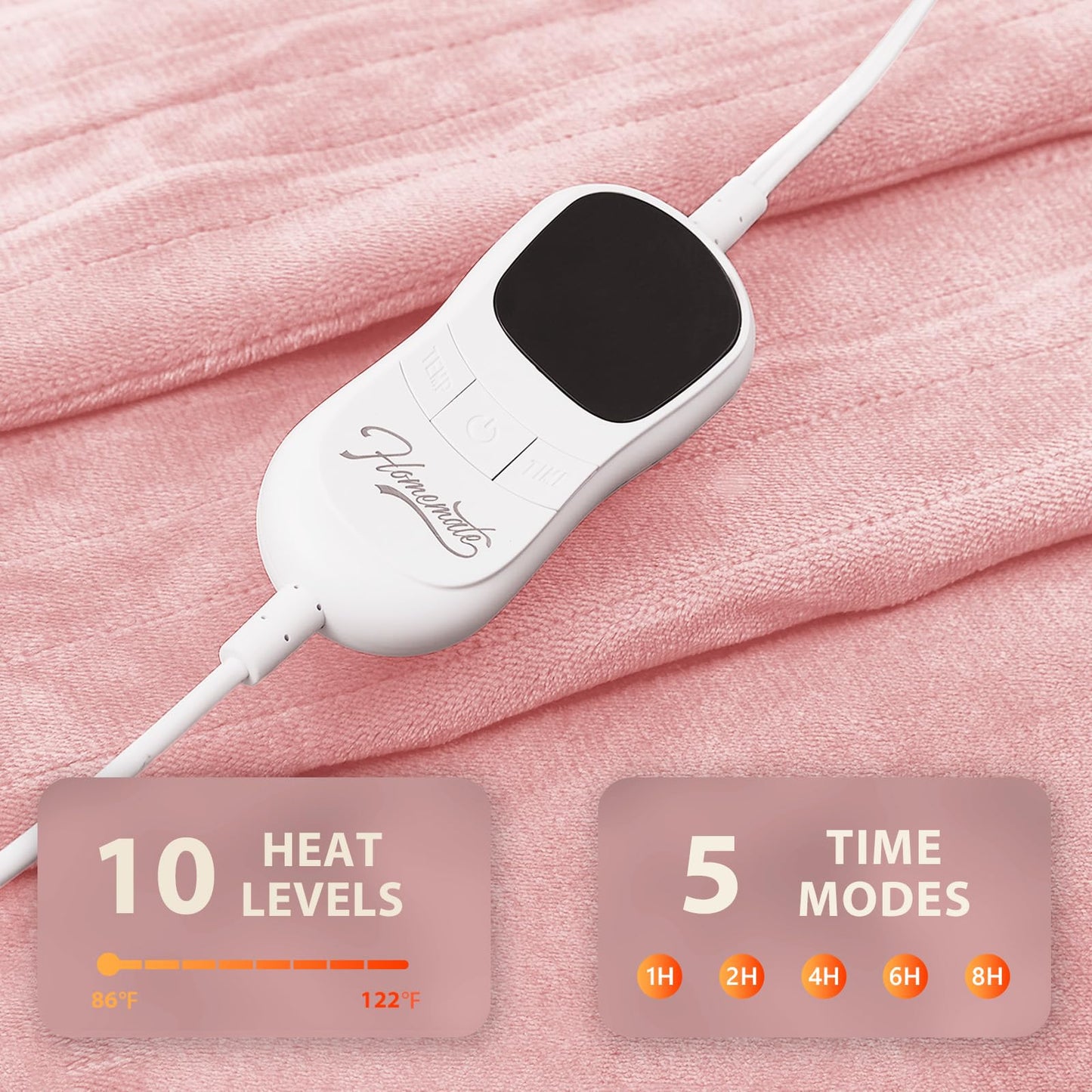 Homemate Heated Blanket Electric Throw