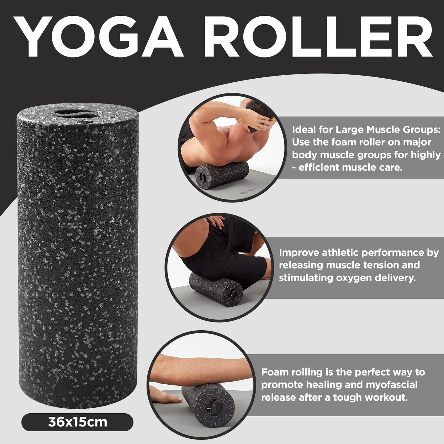 MZDXJ Muscle Roller Massage Roller Stick for Athletes
