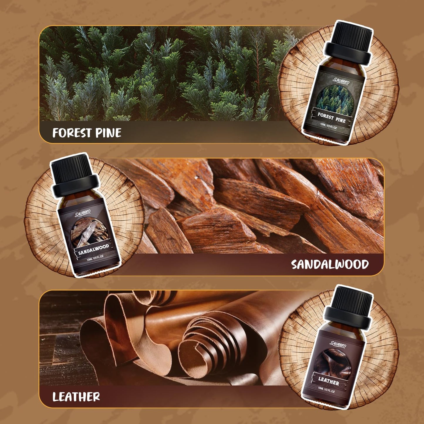 SALUBRITO Clean Fragrance Oils Set