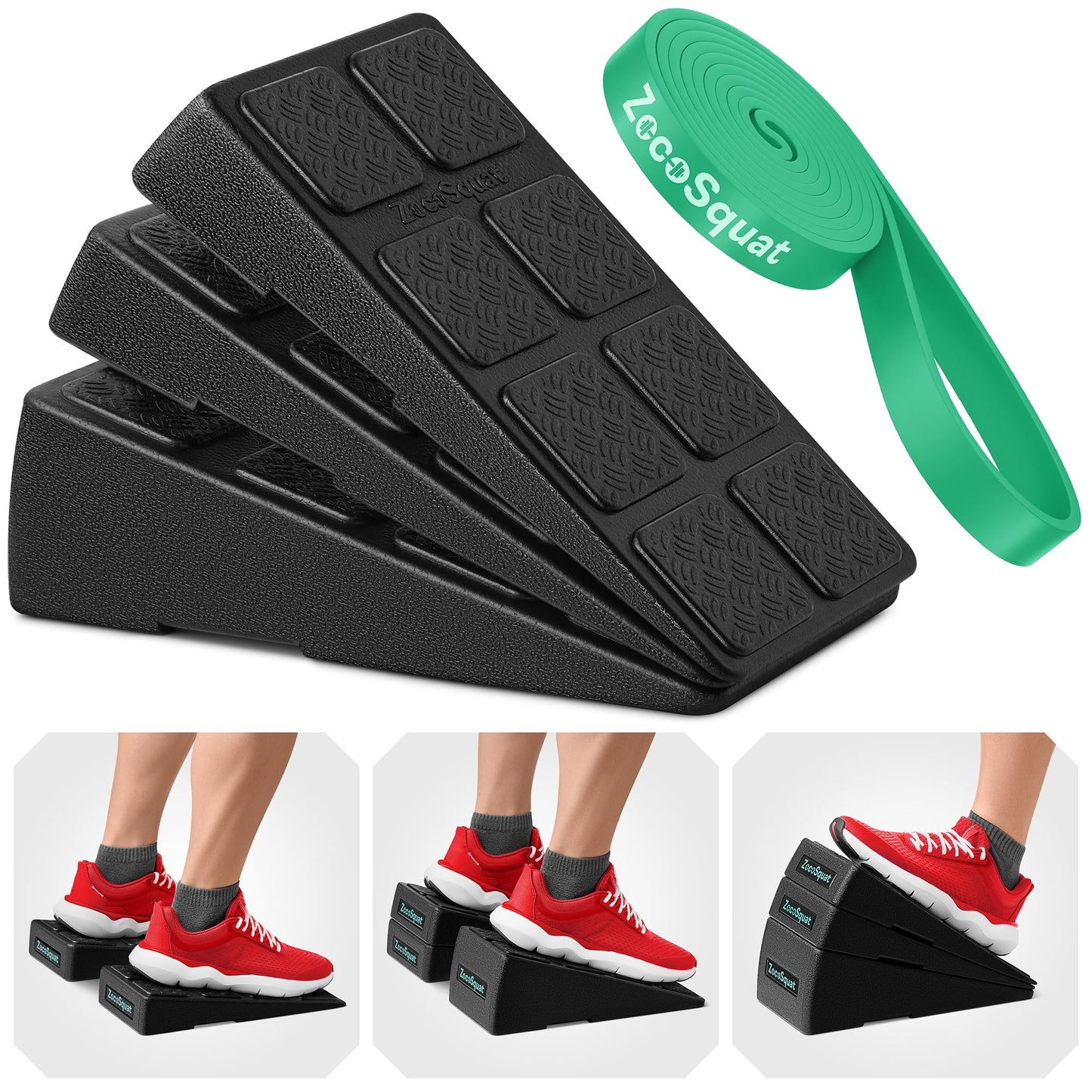 Squat Wedge - Squat Wedge Block 520 LBS Weight Capacity