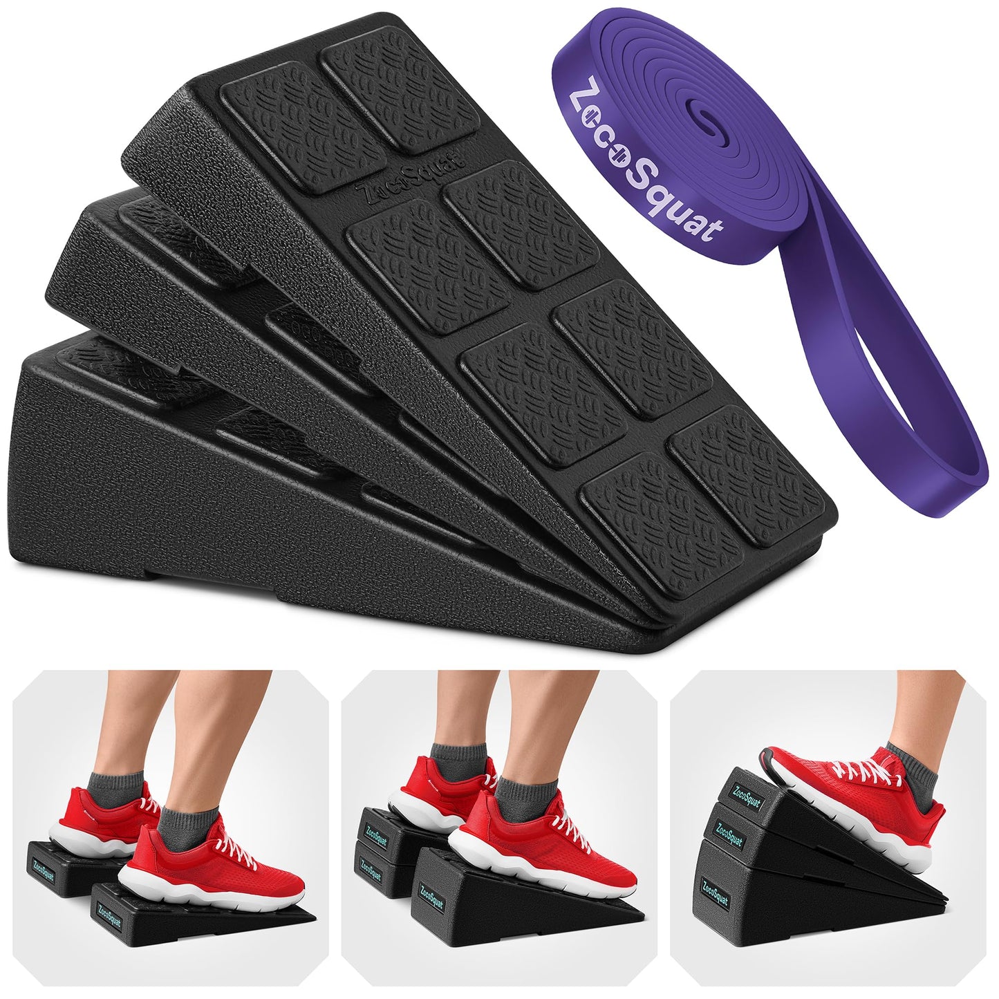 Squat Wedge - Squat Wedge Block 520 LBS Weight Capacity