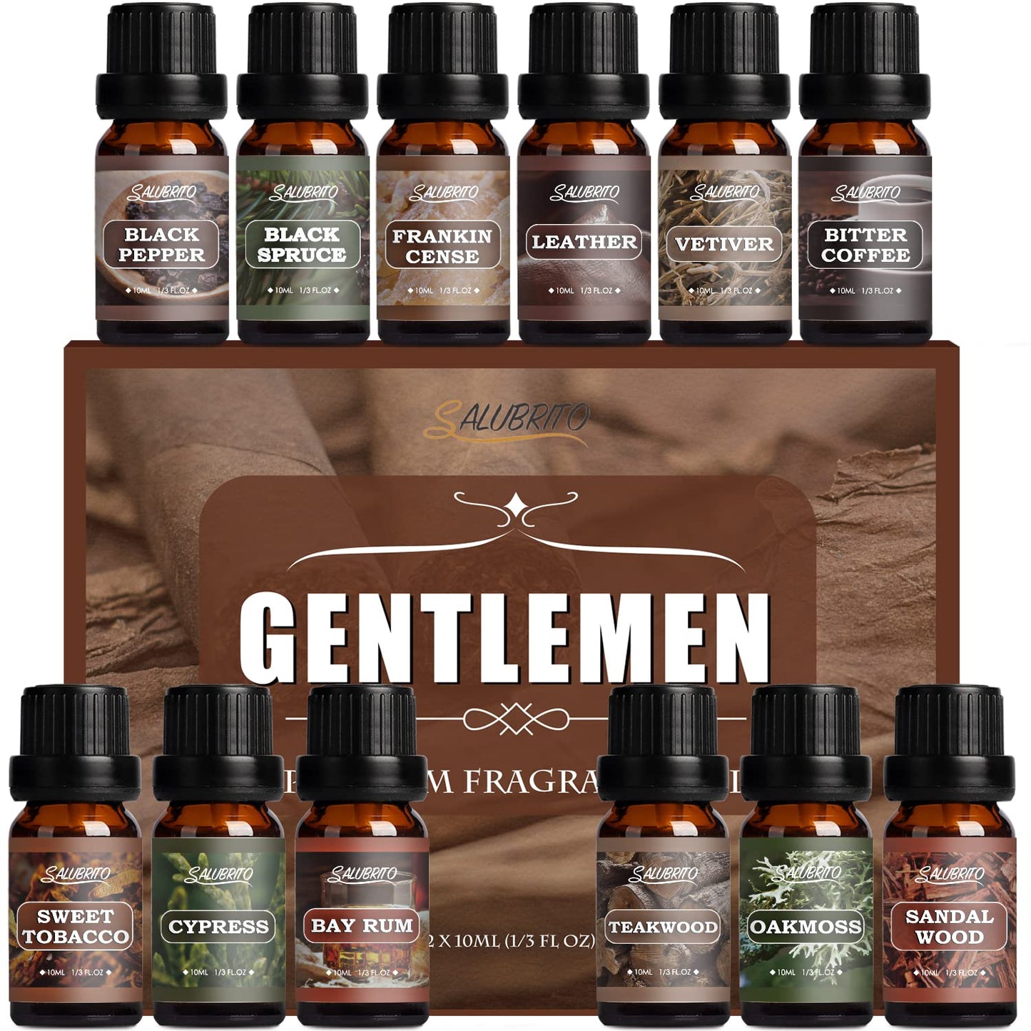 SALUBRITO Clean Fragrance Oils Set
