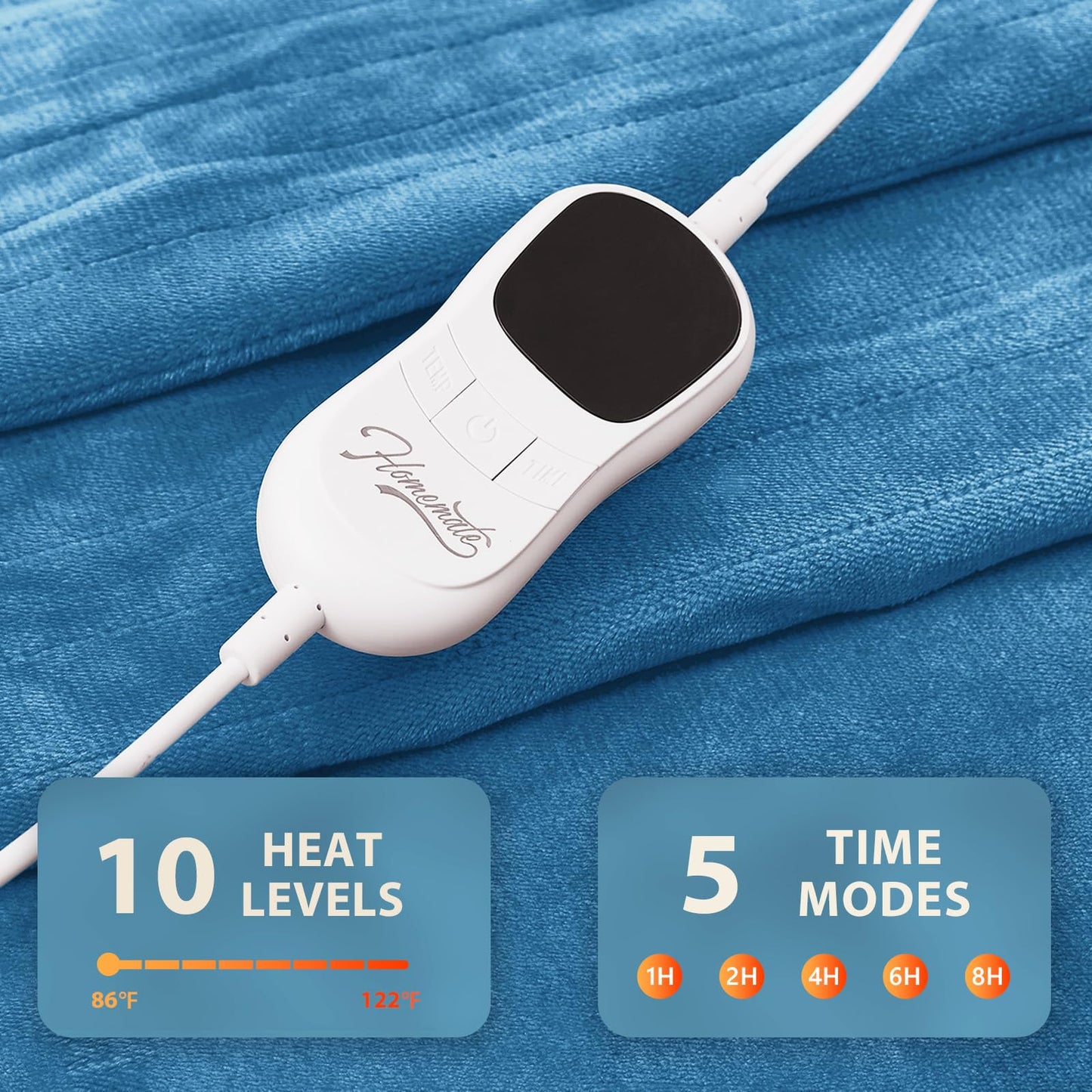 Homemate Heated Blanket Electric Throw