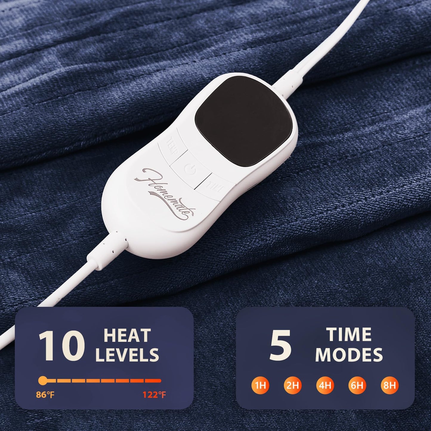 Homemate Heated Blanket Electric Throw