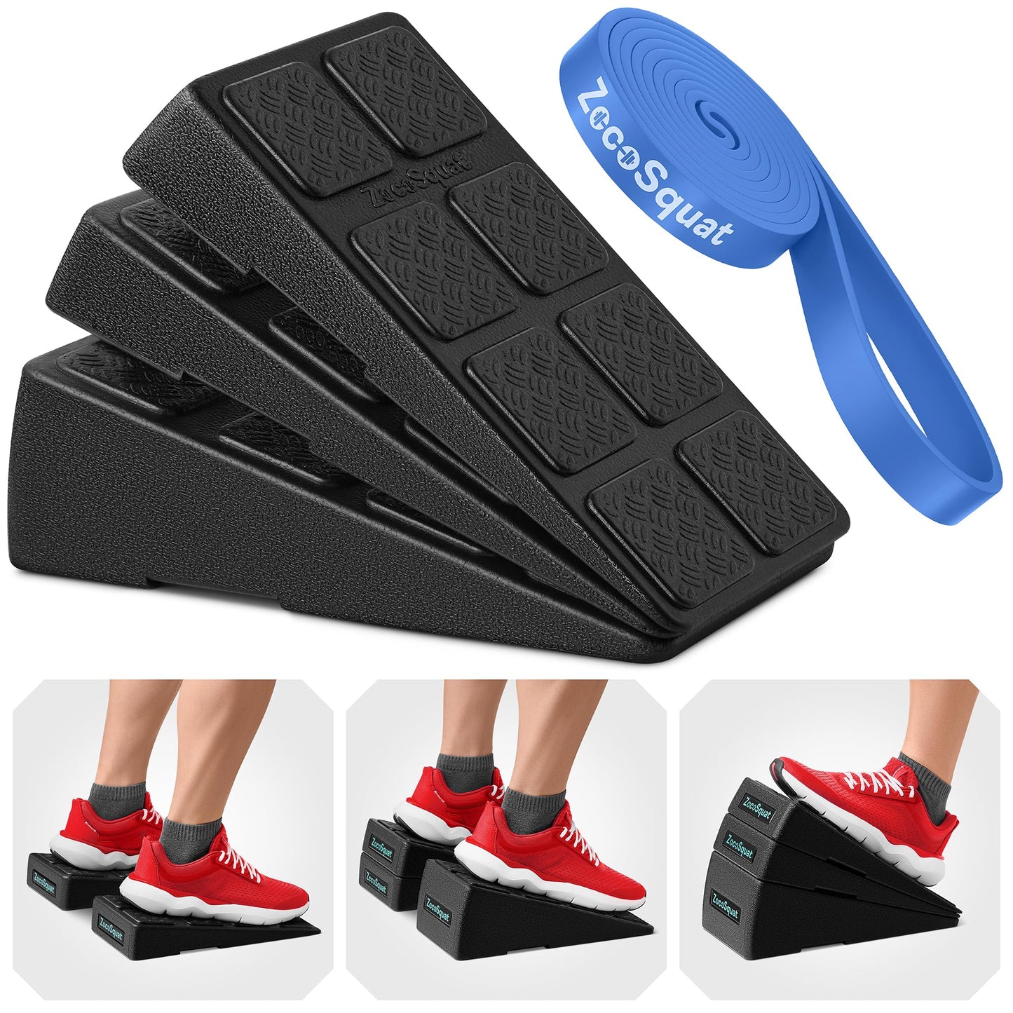 Squat Wedge - Squat Wedge Block 520 LBS Weight Capacity