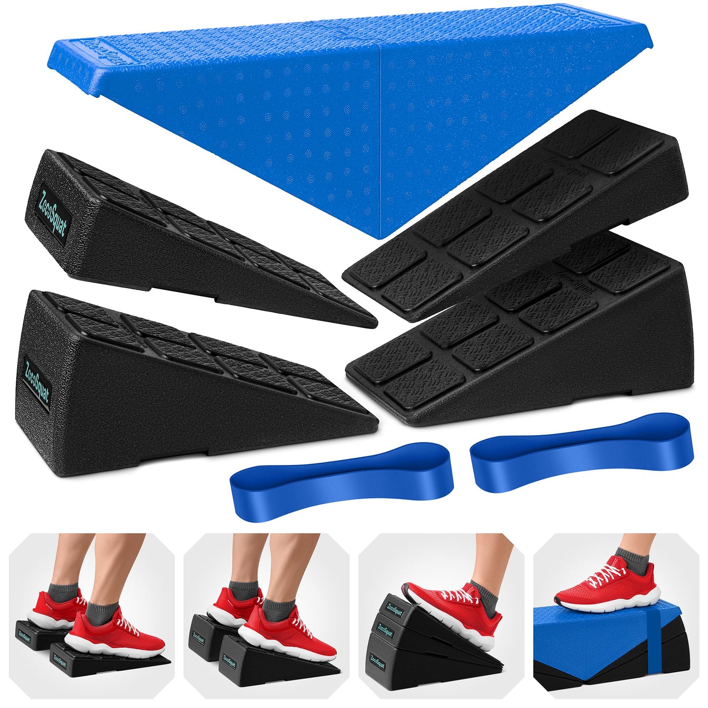 Squat Wedge - Squat Wedge Block 520 LBS Weight Capacity