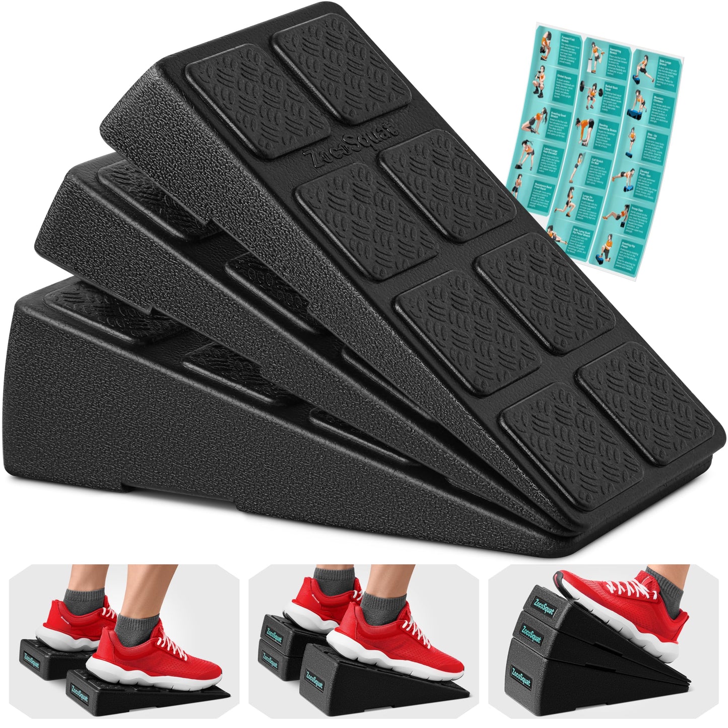 Squat Wedge - Squat Wedge Block 520 LBS Weight Capacity