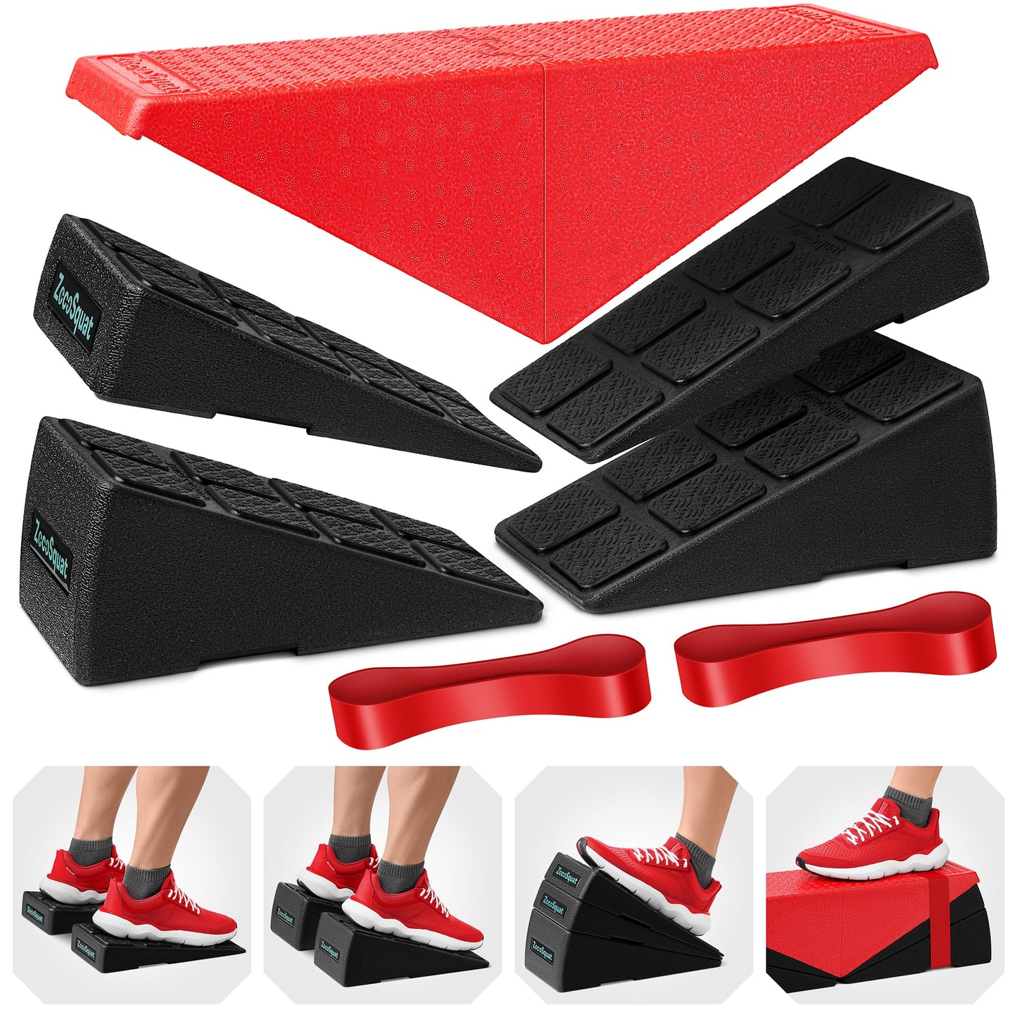 Squat Wedge - Squat Wedge Block 520 LBS Weight Capacity