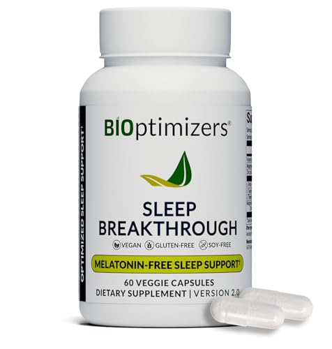 BIOptimizers Sleep Breakthrough Capsules - Natural Support Supplement