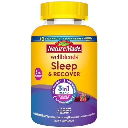 Nature Made Wellblends Sleep and Recover,  44 Gummies