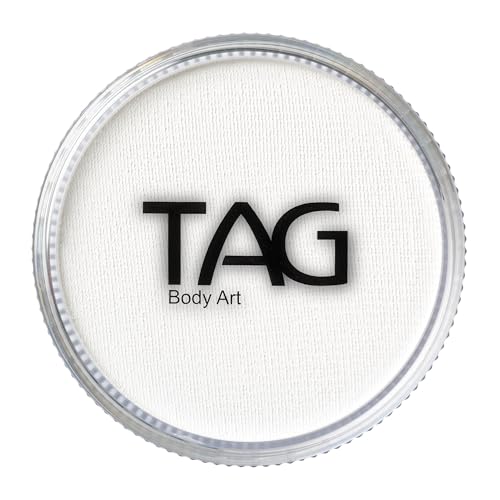 TAG Professional Face and Body Paint, Regular White 32gm
