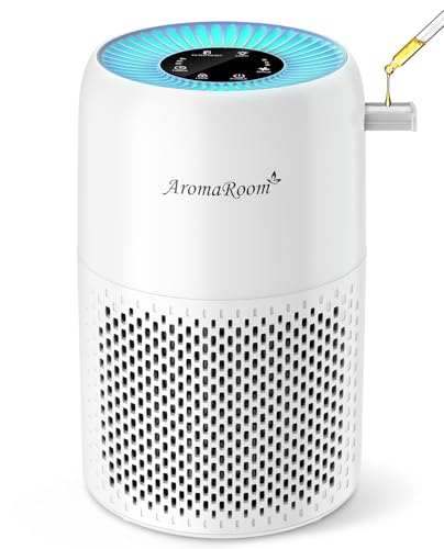 AromaRoom Air Purifiers for Bedroom with True HEPA13 Filters 3-in-1
