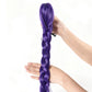 Rose Bud Rumi 40' Purple Braided Ponytail Extension