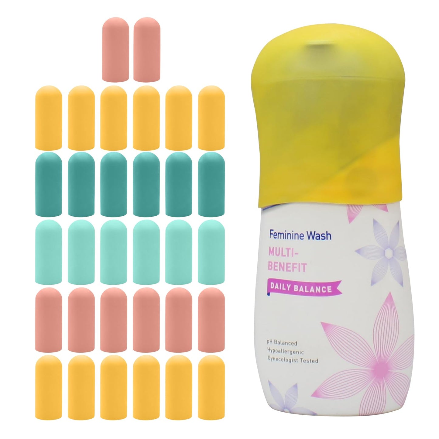 TRANOMOS 10 Pack Silicone Bottle Covers Travel