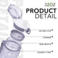 Alwager 32oz Motivational Water Bottles with Time Marker & Fruit Strainer